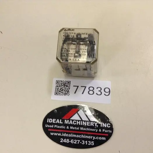 Used POTTER & BRUMFIELD KUP14A15 (1/4 HP) Relays & Switches Michigan US | Ideal Machinery #587248