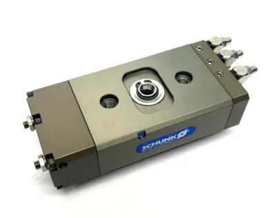New | in-Stock SCHUNK Universal Swivel Unit, Double-Piston Rack and Pinion, 354221 Rotary Actuators Michigan US | Maverick Industrial Sales #1389743