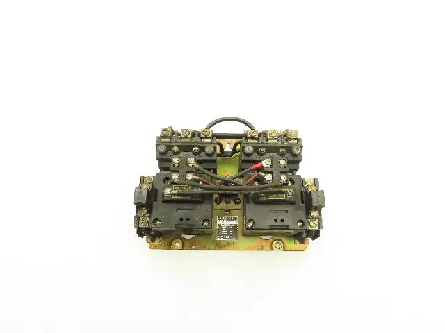 Allen Bradley 705-B0D46 NEMA Size 1 Reversing Motor Starter 3Ph 10HP 480V Coil