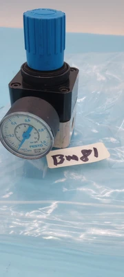 USED Festo FESTO LRP-1/4-0.7 159500 Control Valve + GAUGE 161126