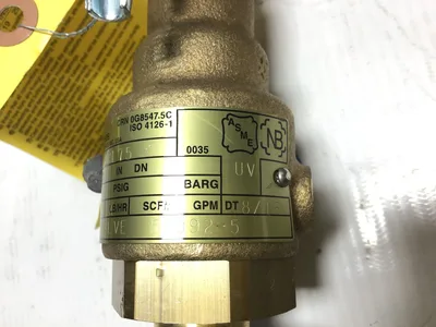Apollo 19MDCL75 Pressure Relief Valve 1/2″ NPT Set 75 PSIG CAP 534