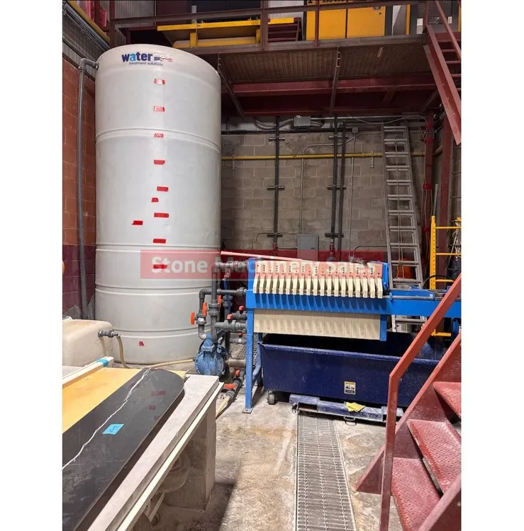 Used WATER TREATMENT SOLUTIONS FP630 100 6/8 M Filter Presses Michigan US | Stone Machinery Sales #1265425