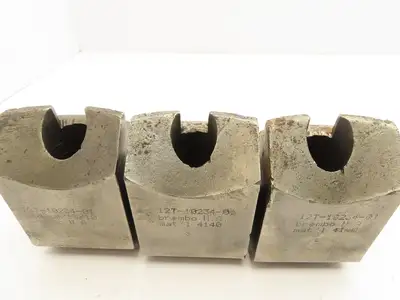 3-Jaw Lathe Chuck Jaws Set 2.75"W 3.5"L 4"H