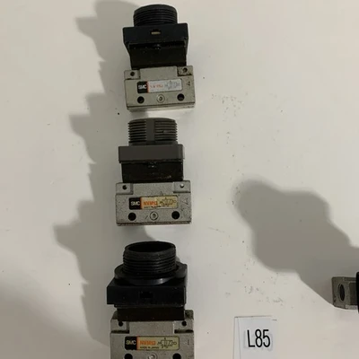 SMC Corp. NVM13 Mechanical Valve (Lot of 3) NVM12 (Lot Of 1) 4 Total