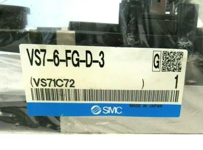 NEW SMC VS7-6-FG-D-3 SOLENOID VALVE VS76FGD3