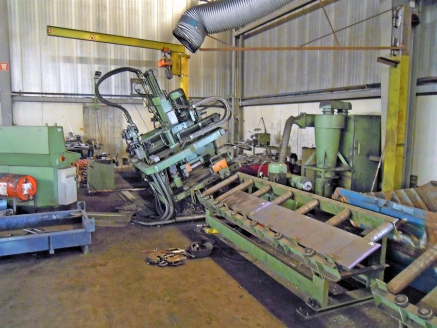 USED PEDDINGHAUS PEDDIMAT FDB 600/3 PLATE DRILLING & CUTTING SYSTEM