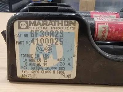 USED MARATHON ELECTRIC 6F30A2S