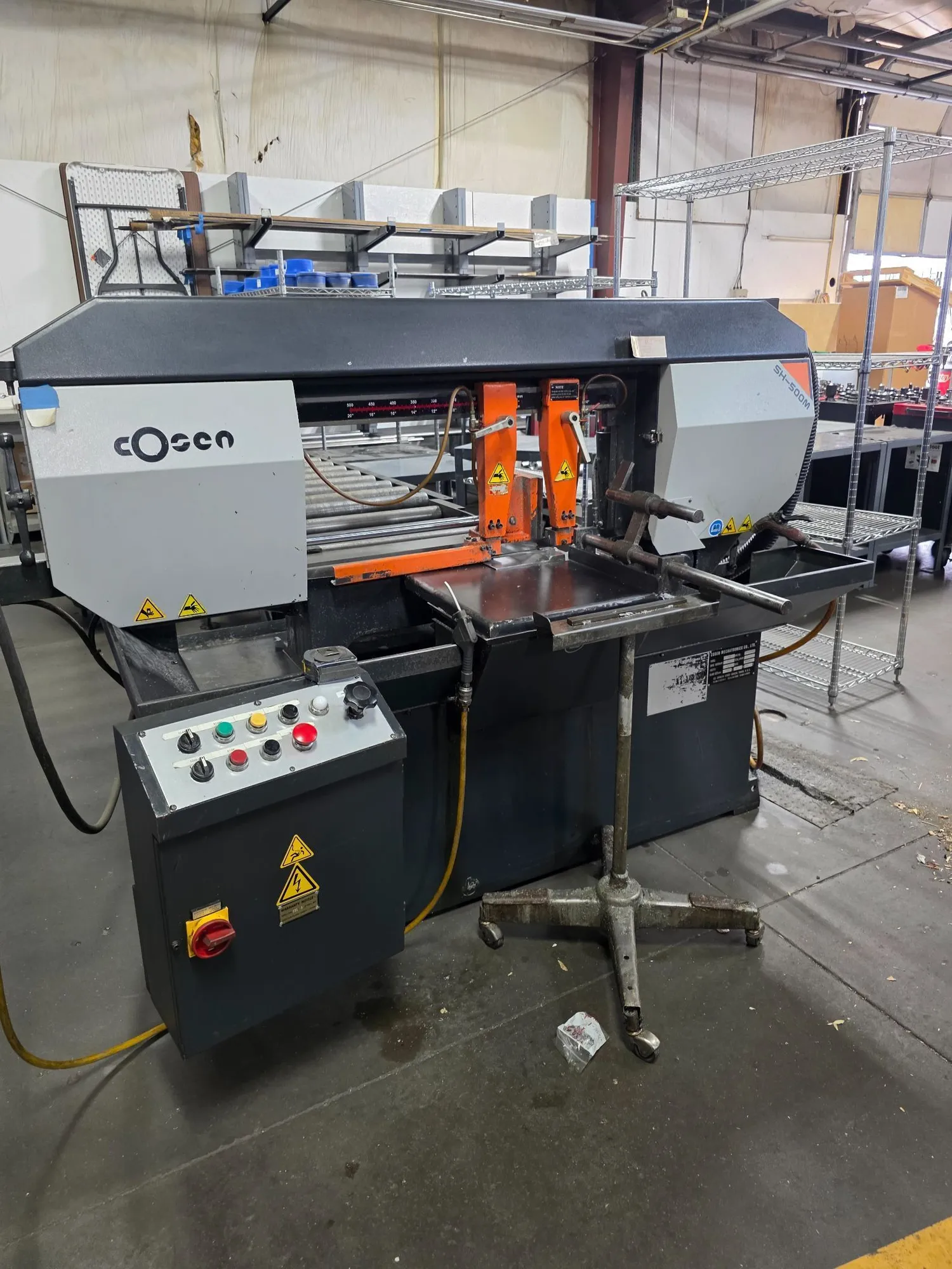 Used 2016 COSEN SH-500M Horizontal Band Saws Colorado US | Machinery Resources International #1352906