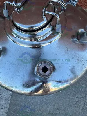 USED ALLOY PRODUCTS 45 LITER STAINLESS STEEL PRESSURE VESSEL 130 PSI