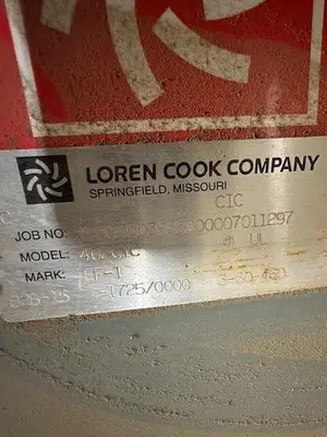 USED LOREN COOK 402CIC