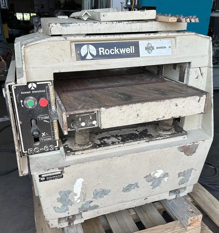 Used ROCKWELL 1261 Woodworking Planers | Pleasant Street Machinery #925721