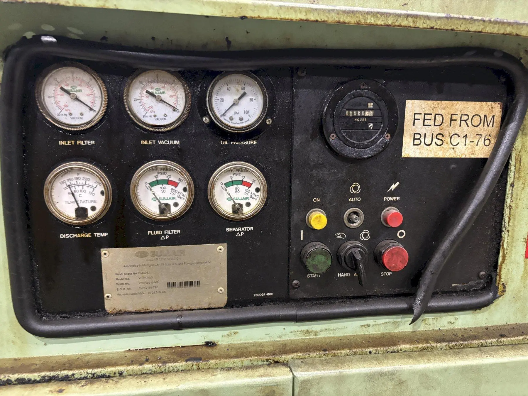 USED SULLAIR VS20-75W