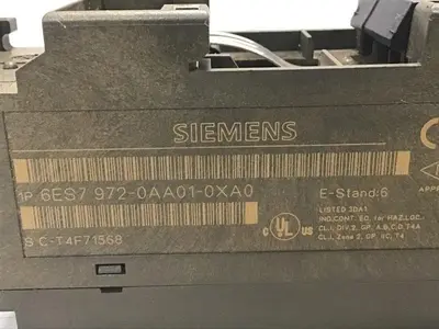 USED SIEMENS 6ES7 972-0AA01-0XA0