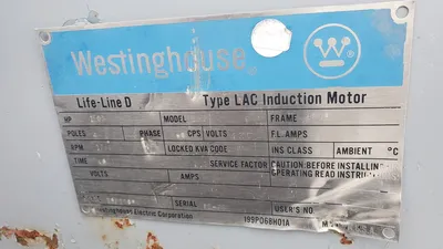 USED WESTINGHOUSE HW2