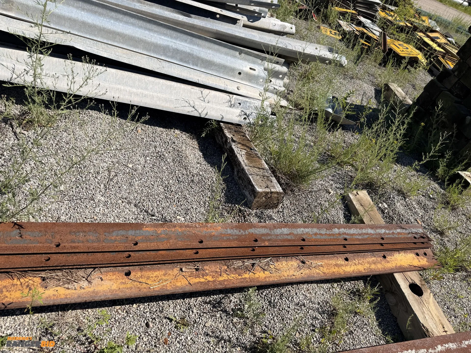 Used (5) 12' SCRAPER BLADE INSERTS / CUTTING EDGES _UNKNOWN_ Scrapers Michigan US | Miedema Asset Management Group #1276296