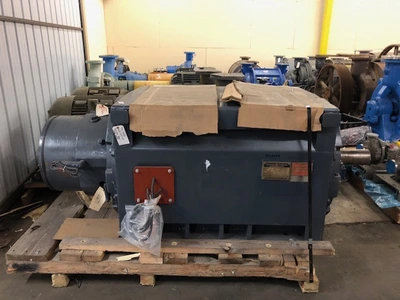 400 HP General Electric Synchronous Motor 720 Rpm 4800 Volts