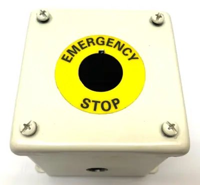 Used Hoffman Extra Deep Emergency Push Button Enclosure Electrical Boxes Michigan US | Maverick Industrial Sales #1391341
