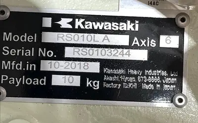 New | in-Stock 2018 KAWASAKI RS010L Robots Michigan US | RAB Industries, Inc. #184301