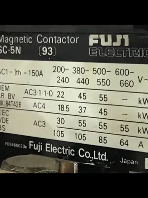 USED FUJI ELECTRIC SC-5N (93)