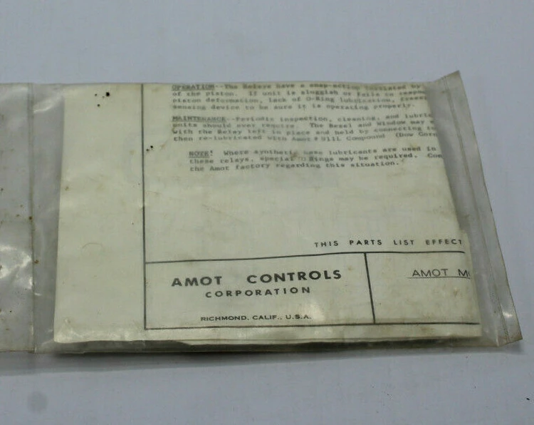 New | in-Stock Amot Controls 9102X Misc Industrial Equipment California US | Davliegogo LLC #1723333