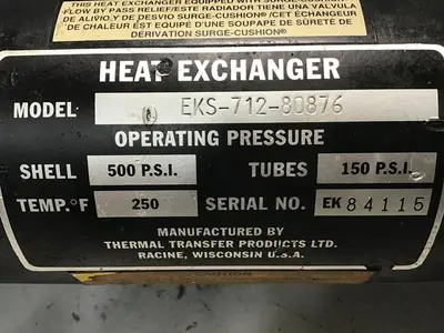 USED THERMAL TRANSFER EKS-712-80876