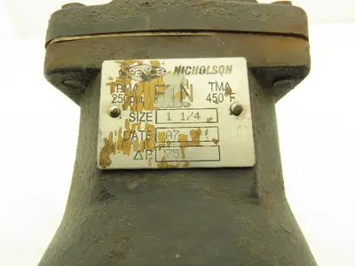 Spence Nicholson FTN Steam Trap 1-1/4" NPT 250 psi 450°F