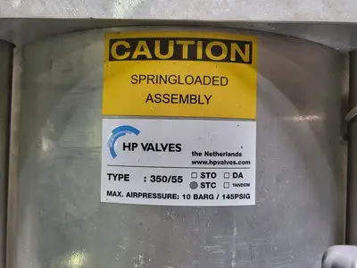 Air Actuator W/ 2" Class 1500 Gate Valve B16.34