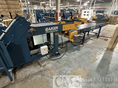 USED 2024 BAKER MODEL CX 5-HEAD RESAW WITH RETURN