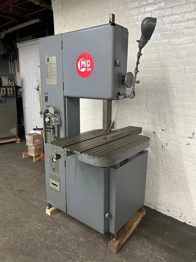 Used GROB 4V-18 Vertical Band Saws Rhode Island US | Gold Machinery #1519858