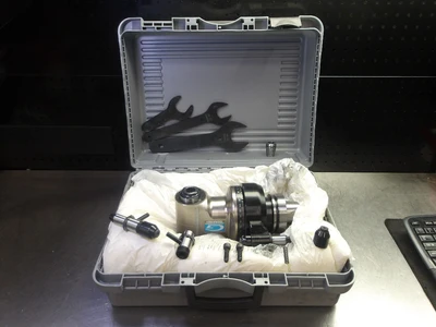 Gerardi HSK80 ER25 Right Angle Head 7.5" Pro F90-16 ATC (LOC2940A)