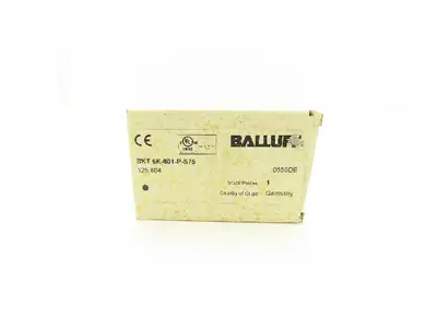 Balluff BKT 6K001-P-S75 Contrast Sensor 10-30VDC <100mA PNP