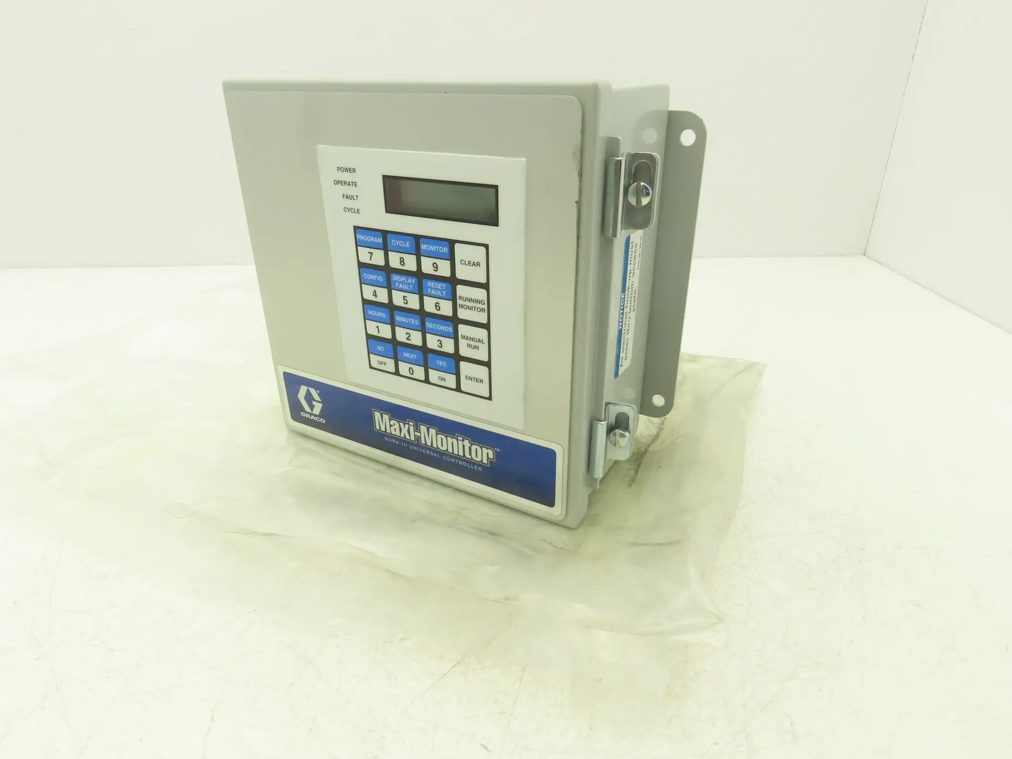 Graco 556023 Maxi-Monitor Mark-III Pump Controller 115V Control Panel