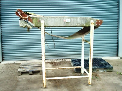 Flat Trough Conveyor 550 X 1600Mm Long
