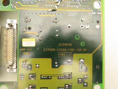 Siemens G33928-V3298-F004-C0-36 Injection Molding Machine Control Circuit Board