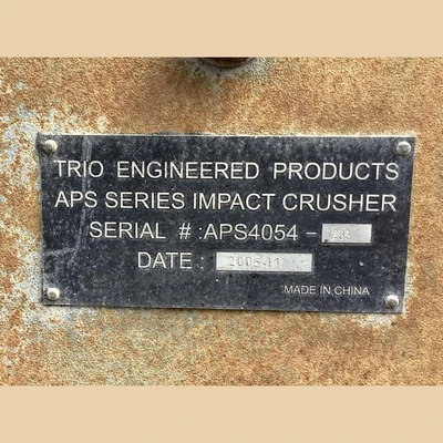 USED 2005 TRIO 4054