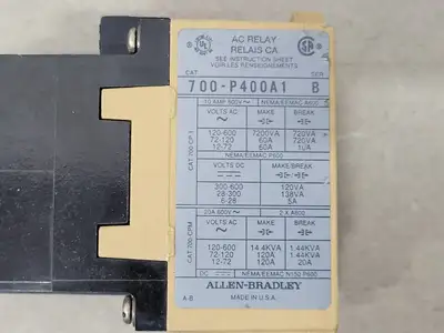 USED ALLEN-BRADLEY 700-P400A1