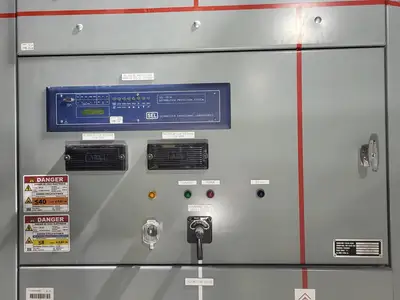 25kV 1200A 3ph Switchgear Unit w/ (2) Power Vac Breaker VB1 27.0-16-0