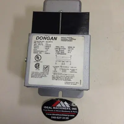 Used DONGAN 35-4015 Transformers Michigan US | Ideal Machinery #1284035