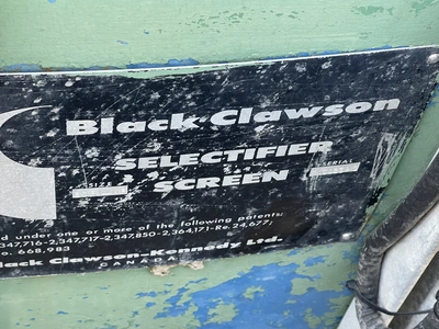 Black Clawson 30PV_NP Selectifier Screen, Stainless Steel