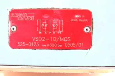 NEW ARGO HYTOS VS02-10-MCS HYDRAULIC VALVE VS0210MCS