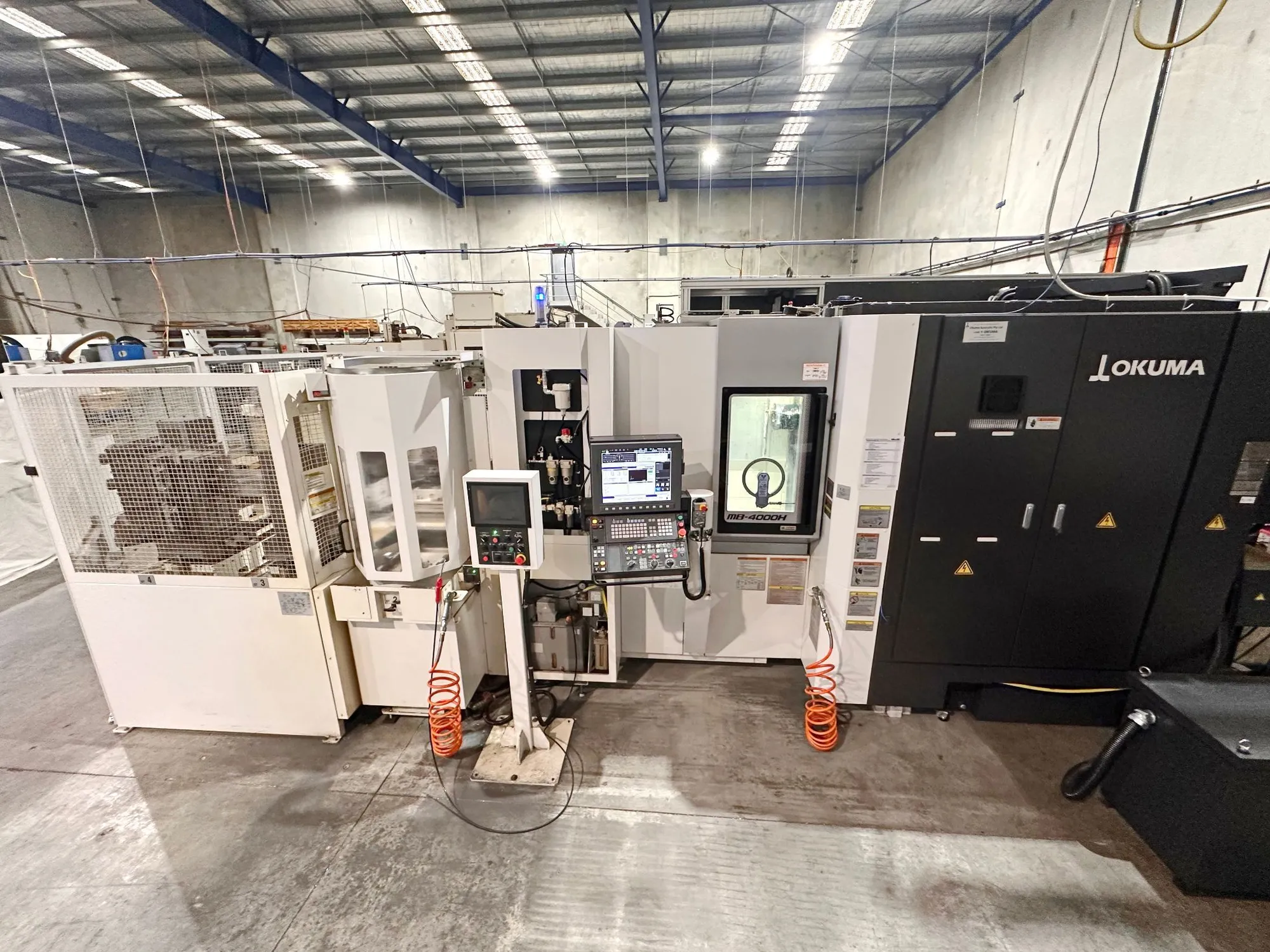Used 2022 OKUMA MB-4000H Horizontal Machining Centers Ontario CA | CNCsurplus #1331932