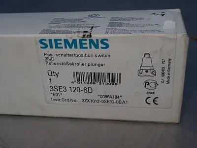 New | in-Stock SIEMENS 3SE3 1206D Relays & Switches | HGR 24 #739422