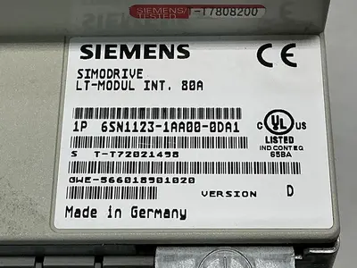 USED SIEMENS 6SN1123-1AA00-0DA1