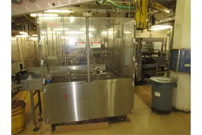 Douglas/APV CMWACP-24 tray packer, side load, w/ glue machine