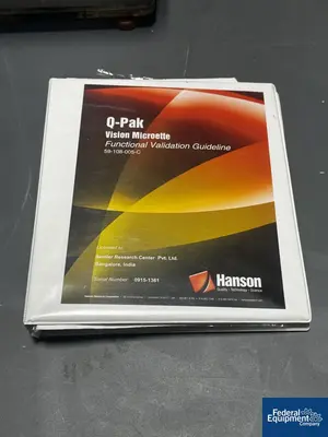 USED HANSON VISON Hanson Vision Microette Single Group System