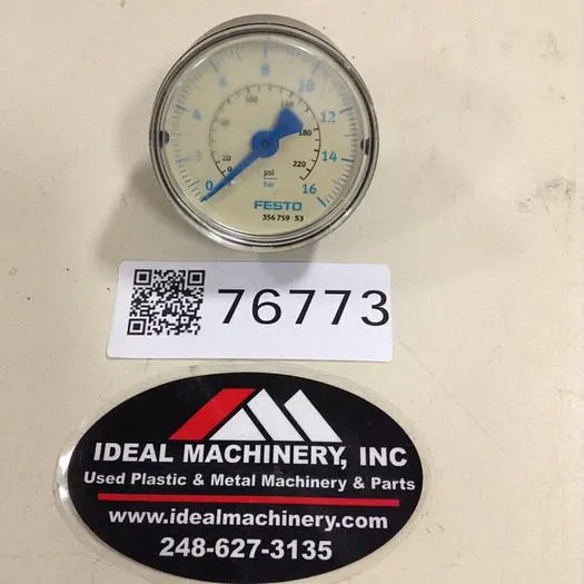 Used FESTO 356 759 S3 Lab Manometers Michigan US | Ideal Machinery #779739