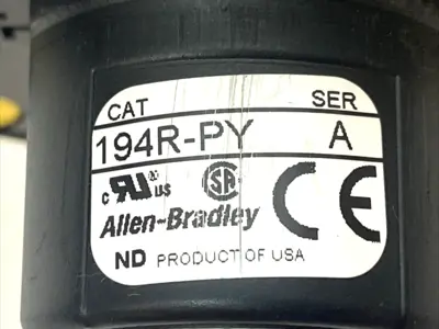 USED ALLEN-BRADLEY FUSED DISCONNECT 30A W/ 194R-PY