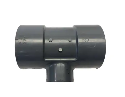 036804, 801-420 | IPEX 036804 Reducing Tee SCH 80 PVC 4"x4"x2" Socket x Socket x Socket - New Other