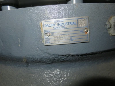8" Crosby Safety Relief Valve Style JOS-35