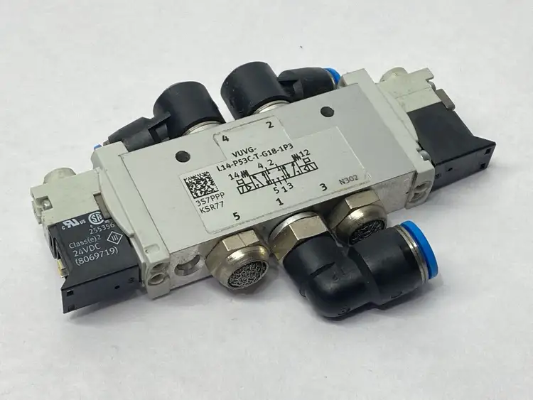 Used FESTO VUVG-L14-P53C-T-G18-1P3, 566501 Solenoid Valves | Maverick Industrial Sales #1105309
